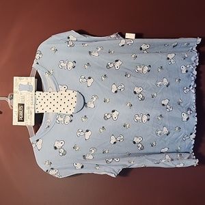 PEANUTS 3 piece short set